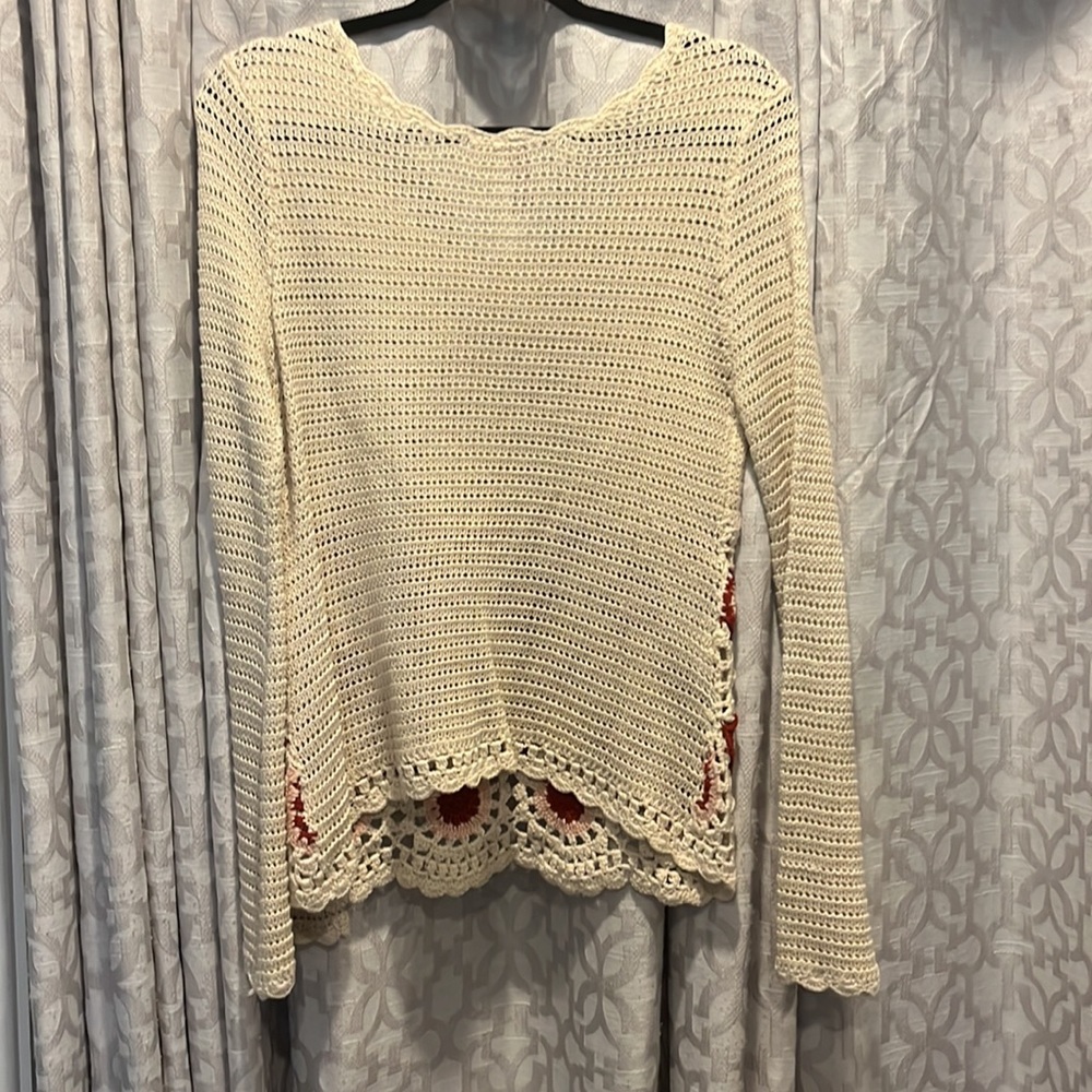 Crocheted sweater - Picture 4 of 4